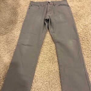 WEATHERPROOF VINTAGE MEN'S. FLANNEL LINED CHINO PANTS TAN 34X32